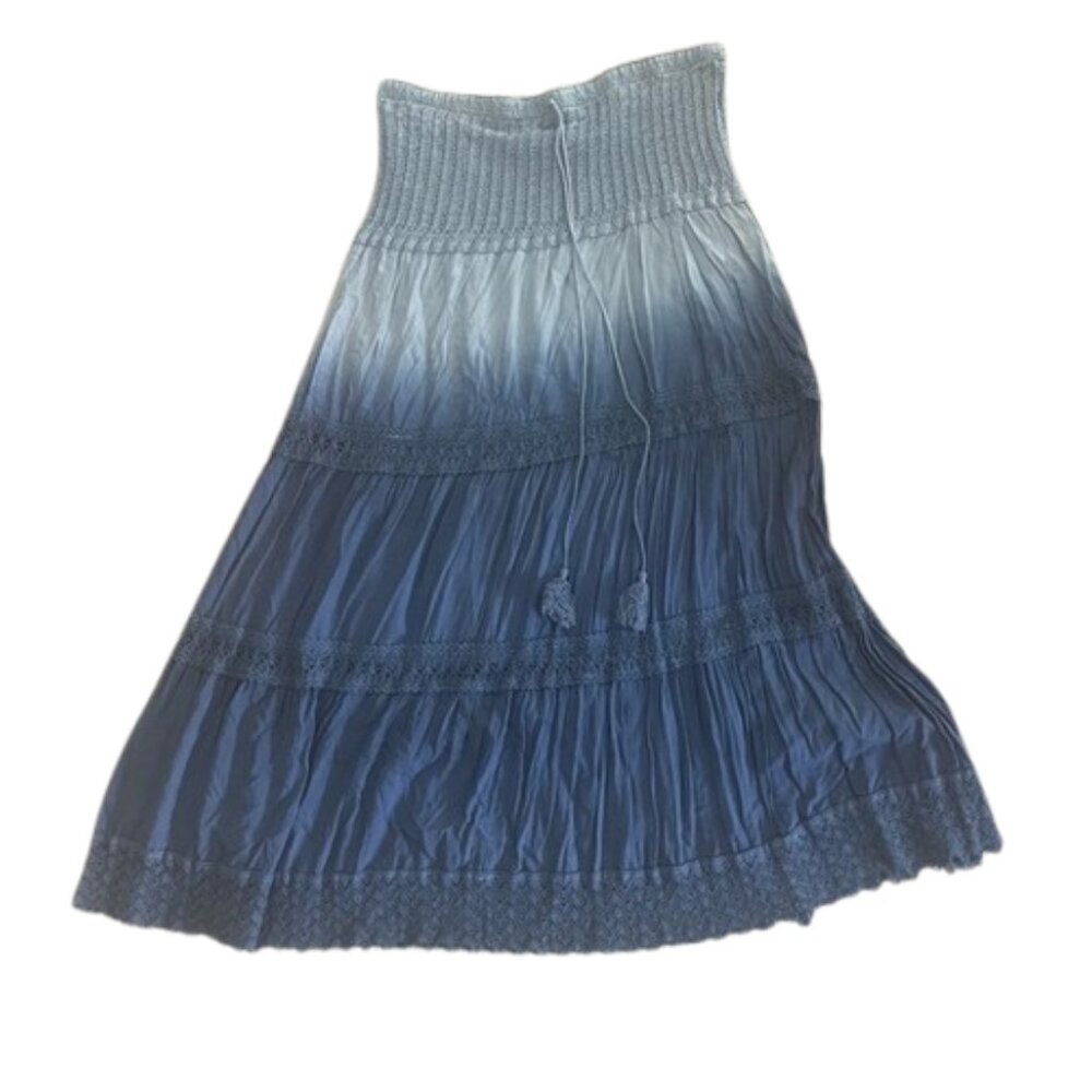 Me + Magic Ombre Tiered Peasant Skirt – Size 2X
